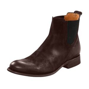 J.D. FISK Serge Brown Leather Boot Size 11.5